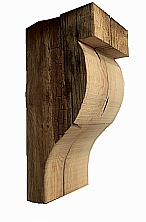 Wooden Accents Hand Carved Wooden Corbels